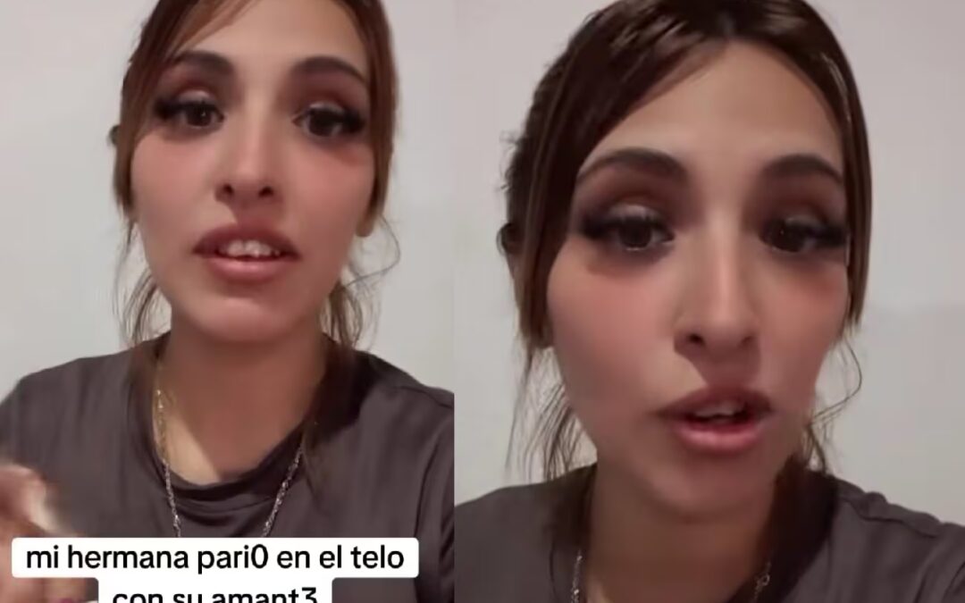 Fue a buscar a su hermana y descubrió que estaba dando a luz en un telo con su amante